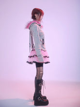 Load image into Gallery viewer, EvilTooth Punk Rabbit Hoodie