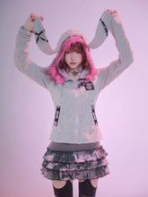 Load image into Gallery viewer, EvilTooth Punk Rabbit Hoodie