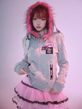 Load image into Gallery viewer, EvilTooth Punk Rabbit Hoodie