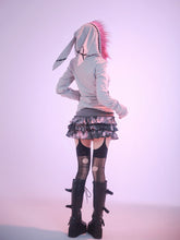 Load image into Gallery viewer, EvilTooth Punk Rabbit Hoodie