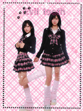 Load image into Gallery viewer, [Evil Tooth] A new era of me - y2k high school girl style JK skirt top and plaid skirt
