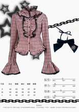 Load image into Gallery viewer, Eliza's Heart Pink and Black Plaid Shirt
